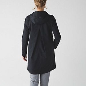 RARE Lululemon Savasana Savasana Waterproof Jacket II Black Size 12
